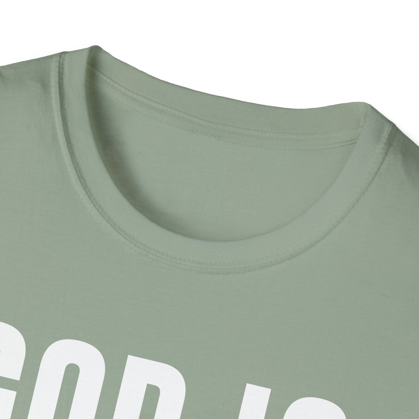 WOMENS God Is Unstoppable Unisex Softstyle T-Shirt - Inspirational Casual Tee for Faith, Church Events, Gift for Christian Friends, [...]