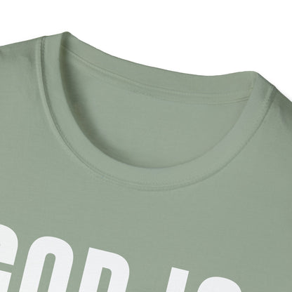 WOMENS God Is Unstoppable Unisex Softstyle T-Shirt - Inspirational Casual Tee for Faith, Church Events, Gift for Christian Friends, [...]