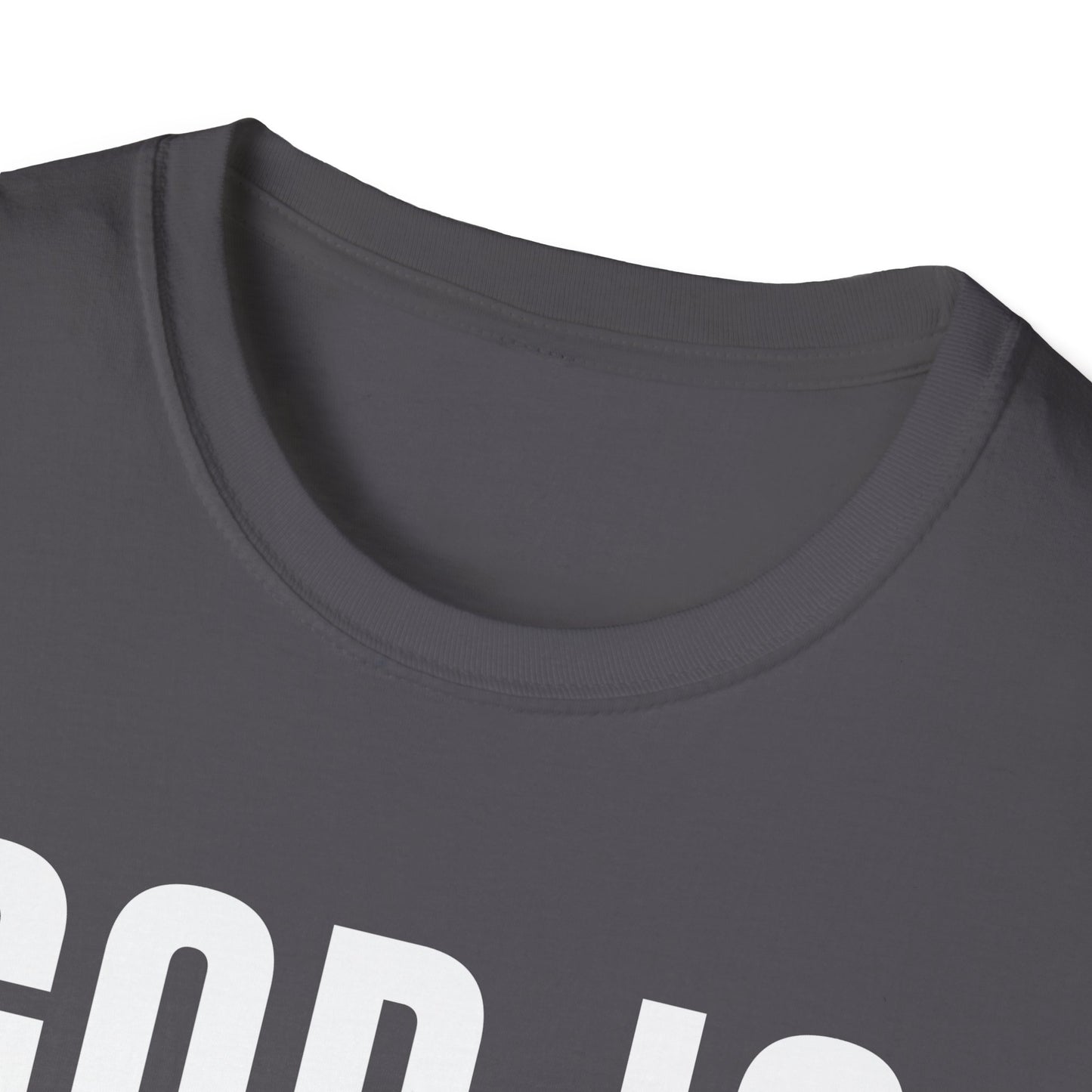WOMENS God Is Unstoppable Unisex Softstyle T-Shirt - Inspirational Casual Tee for Faith, Church Events, Gift for Christian Friends, [...]