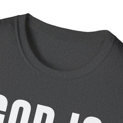 WOMENS God Is Unstoppable Unisex Softstyle T-Shirt - Inspirational Casual Tee for Faith, Church Events, Gift for Christian Friends, [...]